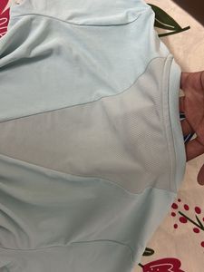 Adidas Light Blue Athletic T-Shirt