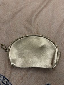Metallic Gold Pouch