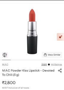 MAC Powder Kiss Lipstick - Devoted to Chili
