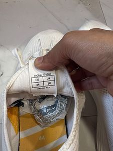 White Knit Sneakers