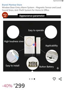 Window/Door Entry Alarm NEW