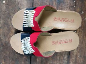 Stylish Women's Slides - Red &amp; Blue