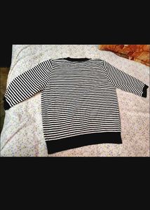 Striped Pocket Sweatshirt