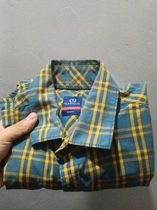 Men's Plaid Slim Fit Shirt