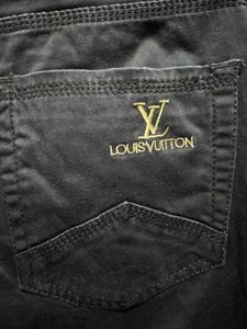 Louis Vuitton Coffee Brown Straight Fit Pants