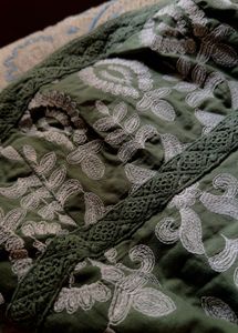 MANGO embroidered sheath dress