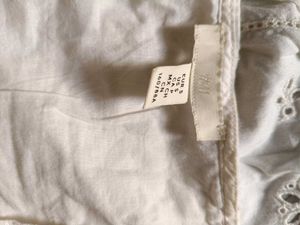 White Broderie Anglaise Blouse