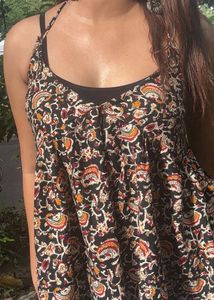 Floral Peplum Top