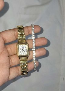 [RESTOCKED]vintage gold Watch