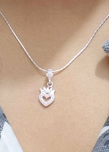 pure silver pendant