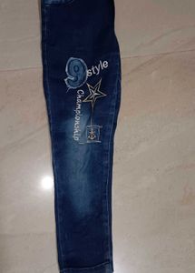 Stylish Blue Denim Jeans
