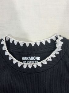 Black Ribbed Cropped Tank Top