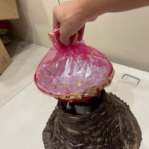 Multipurpose Round Basket With Net