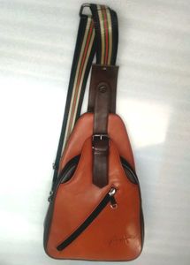 100% Leather one Side Shoulder Bag Luxury #01