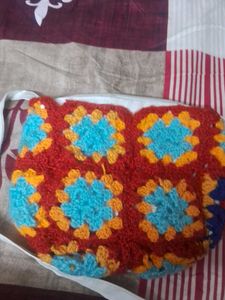 Handmade Crochet Crossbody Bag