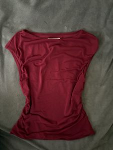 H&M Maroon Top