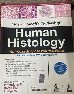 Inderbir Singh's Textbook of Human Histology