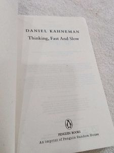 Thinking, Fast and Slow