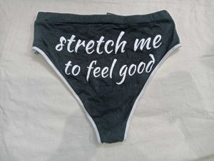 Comfortable🧡 Dark Grey Briefs with White Trim