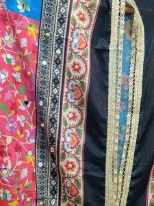 Colorful Floral Pakistani Dupatta
