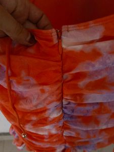 Tie-Dye Mini Dress
