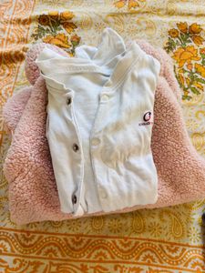 Adorable Baby Swaddle Blanket with Hood