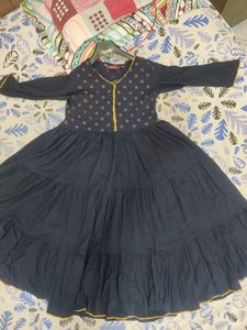 Sangria Full Gare Anarkali Kurti