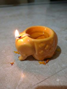 1 Adorable Elephant Diya +2 +1 +1