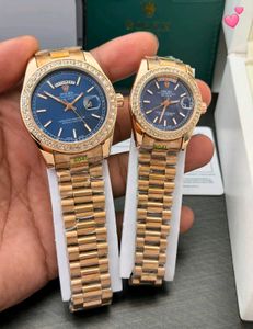 Rolex Couples Watch  Diamond Bezel
