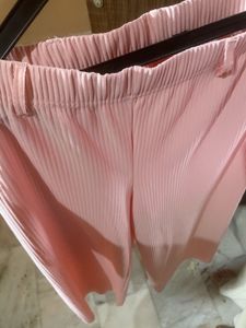 Light Pink Palazzo Pants