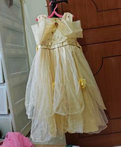 Beautiful Yellow Party Gown