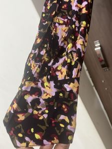 Branded Chic Floral Print Midi Dress for M &amp;L