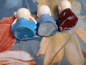 Cute Monk Figurines - Set of 3