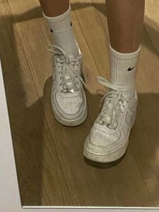 Classic White Air Force 1 Sneakers