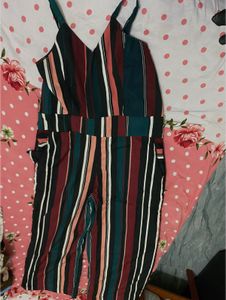 Chic Striped Wide-Leg Jumpsuit