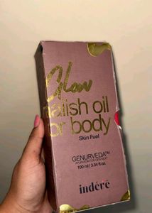 Indeve Glow Maalish Oil for Body