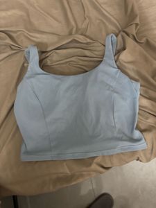 Light Blue sports bra