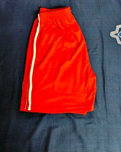 FOOTBALL, BASKETBALL RED SHORTS
