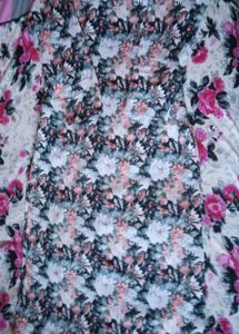 Bohemian Floral Print surti set