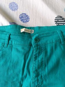 Teal Colored Jeans