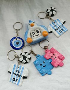 Cute Handmade Keychains With Calendar Combo