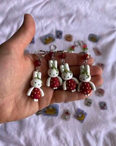 Cute Kawaii Bunny Charms