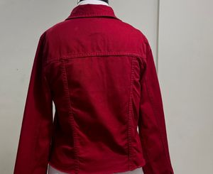 Red Denim Jacket