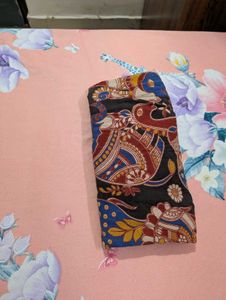 Ethnic Printed Flared Maxi Skirt | Kalamkari