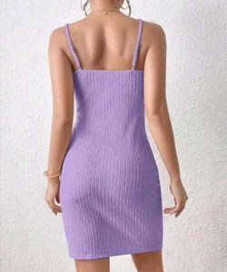 Lavender Mini Bodycon Dress