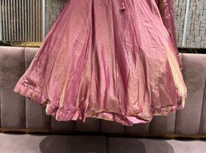Designer Pink Sequined Lehenga Choli