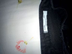 Flared Black Jeans