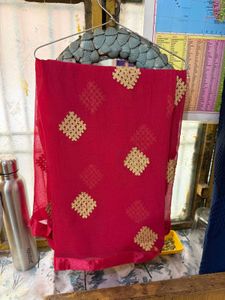 Red &amp; Gold dupatta