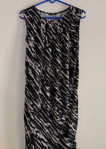 Stylish Sleeveless Printed Dress