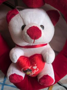 Cute Teddy Bear with Heart